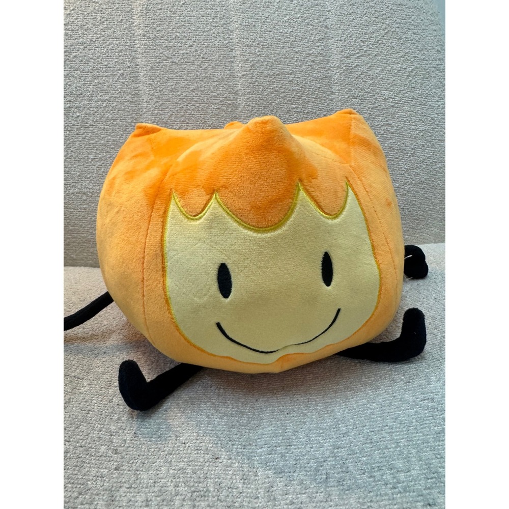 Jacknjellify Firey Plush Battle for Dream Island BFDI Orange Flame Stuffed Toy